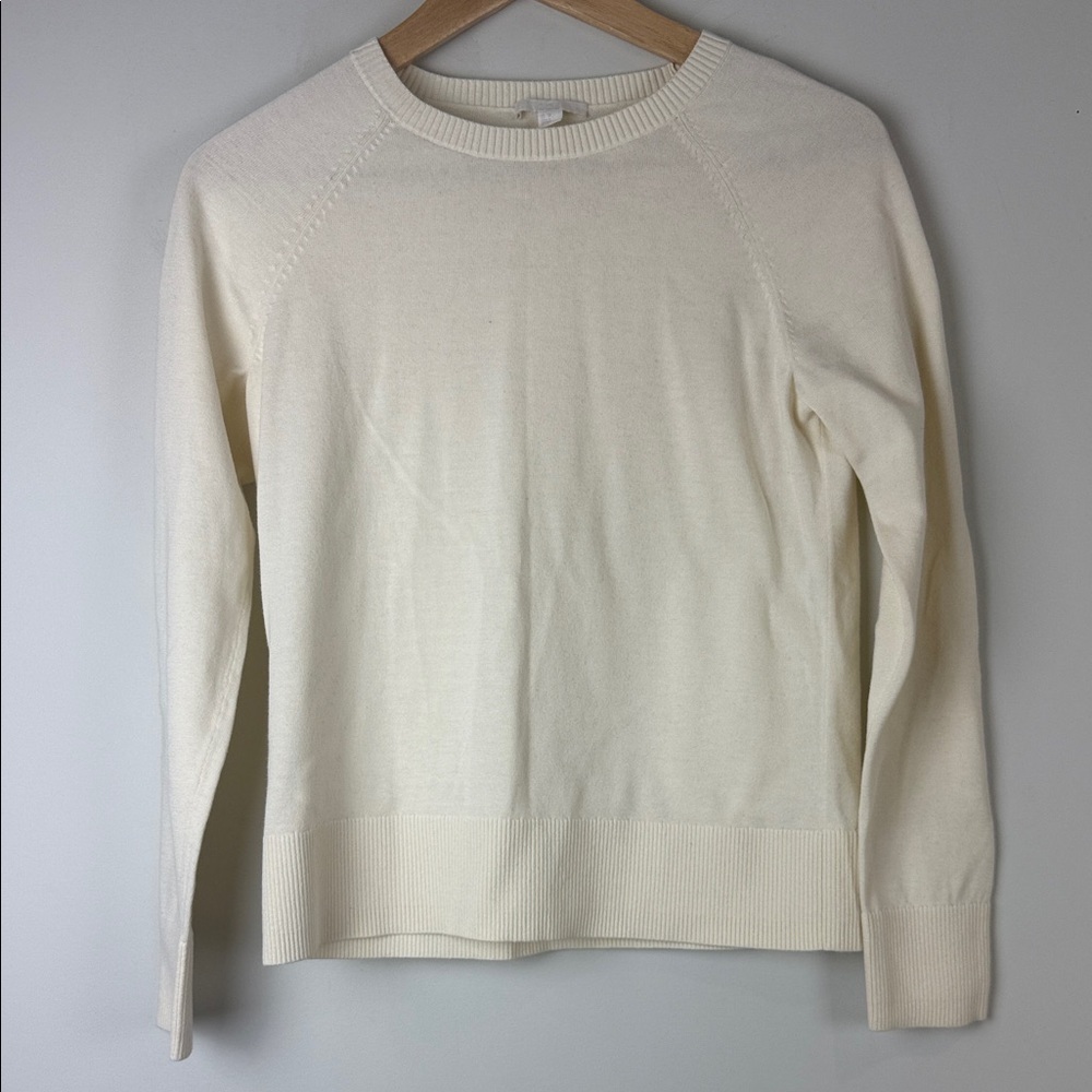 COS Cream Women's Crew Neck Sweater Size‎ Extra Small